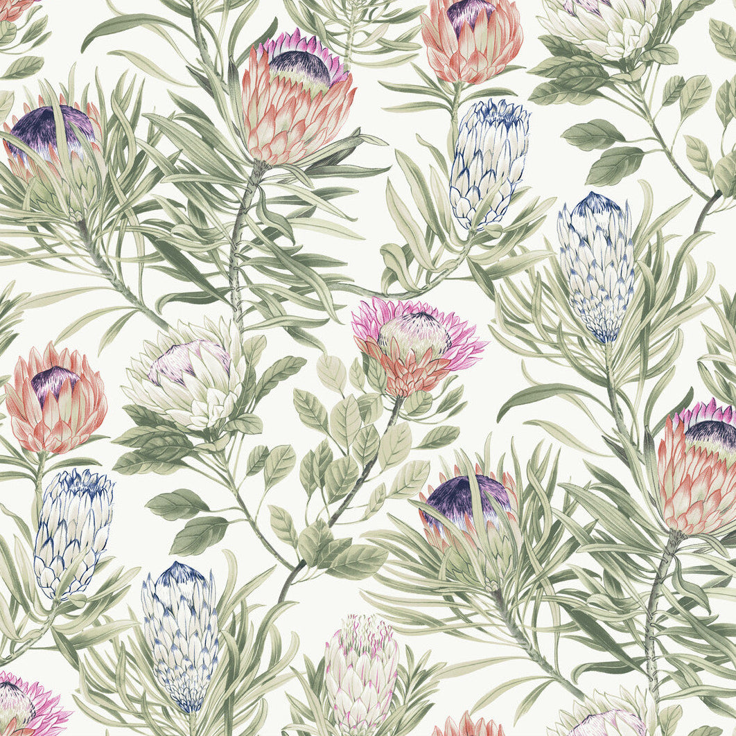 Blooms Second Edition Resource Library x Kravet Design W4136-710 Wallpaper