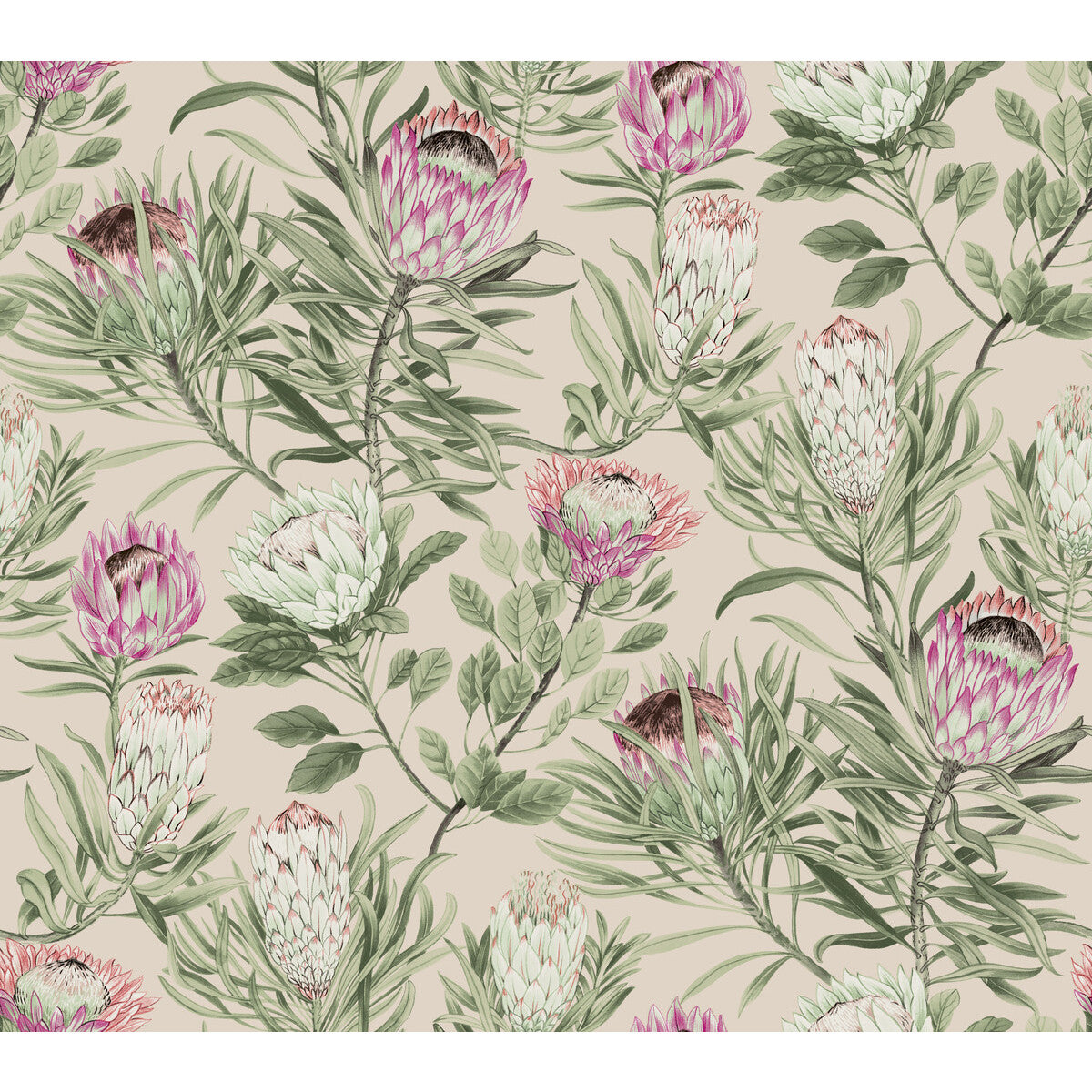 Blooms Second Edition Resource Library x Kravet Design W4136-73 Wallpaper