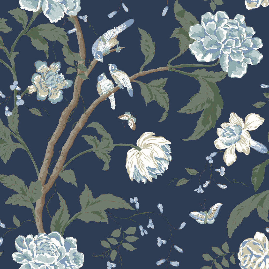 Blooms Second Edition Resource Library x Kravet Design W4139-50 Wallpaper