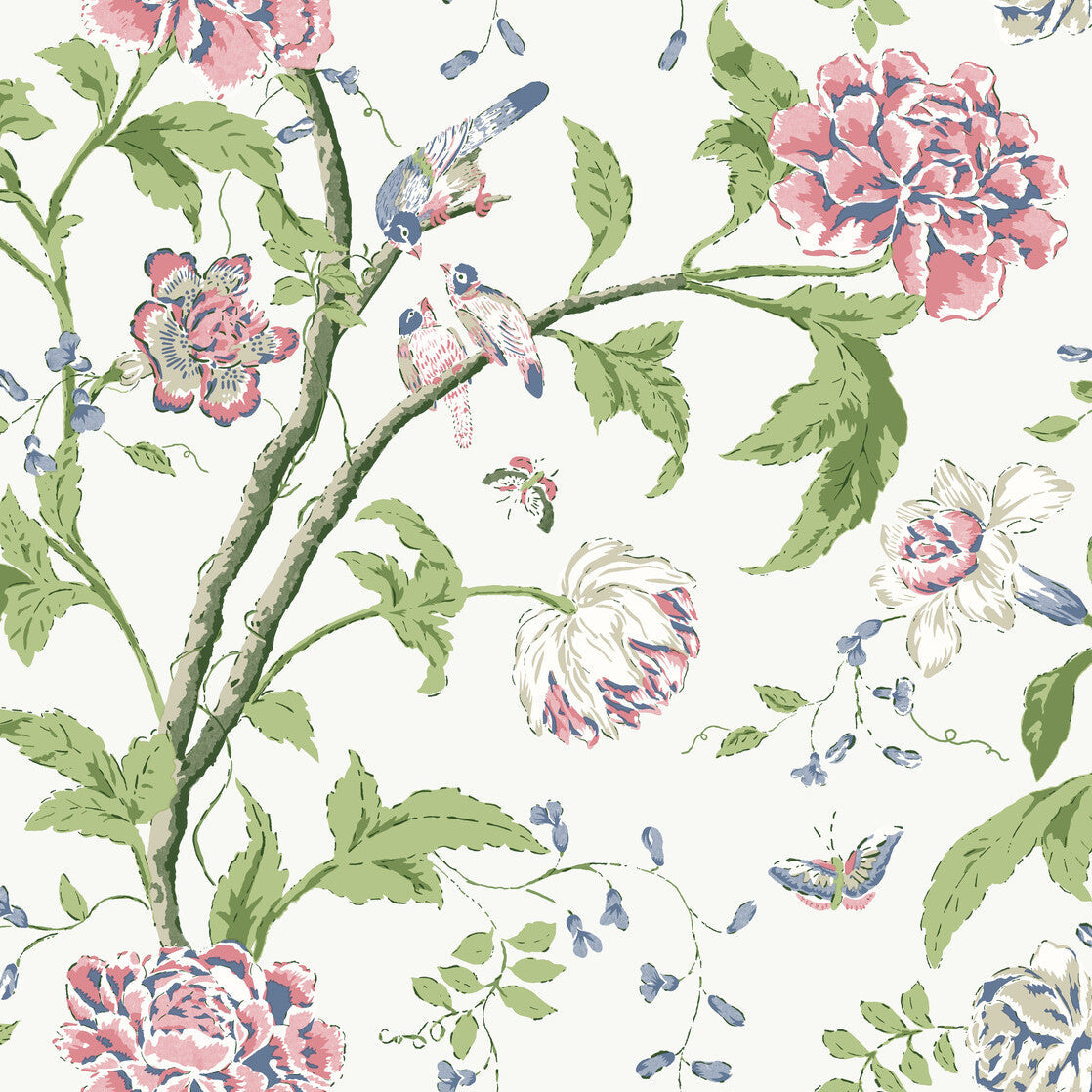 Blooms Second Edition Resource Library x Kravet Design W4139-517 Wallpaper
