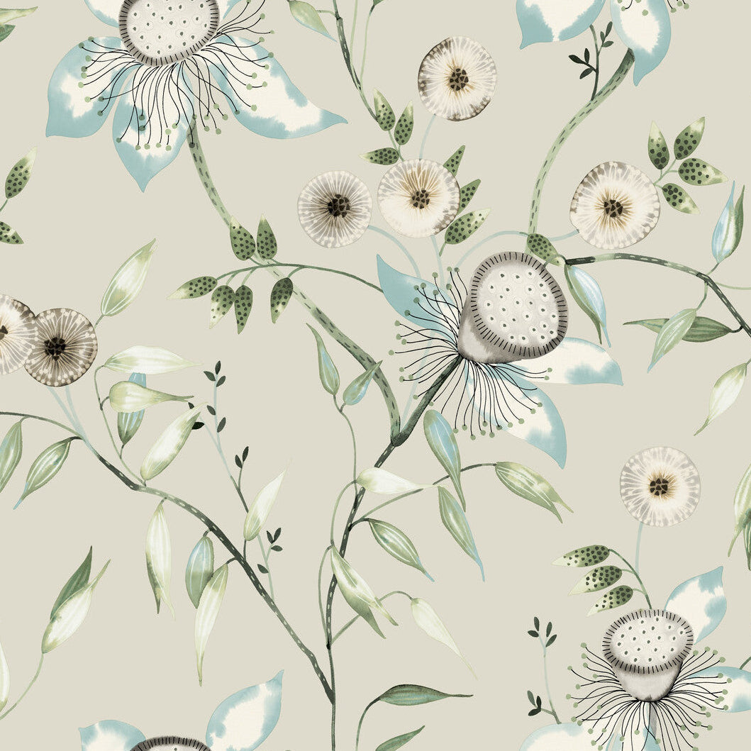 Blooms Second Edition Resource Library x Kravet Design W4140-15 Wallpaper