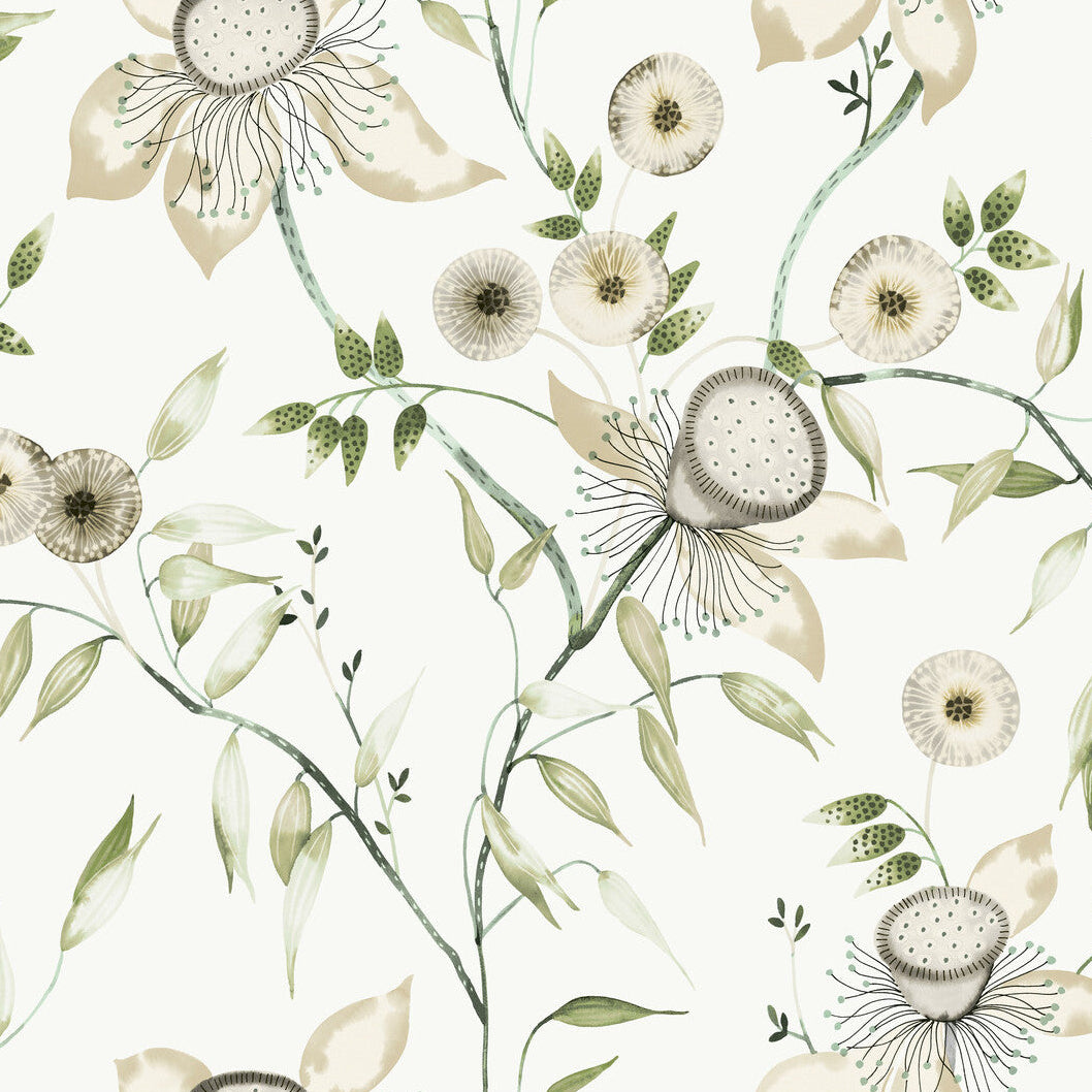 Blooms Second Edition Resource Library x Kravet Design W4140-31 Wallpaper