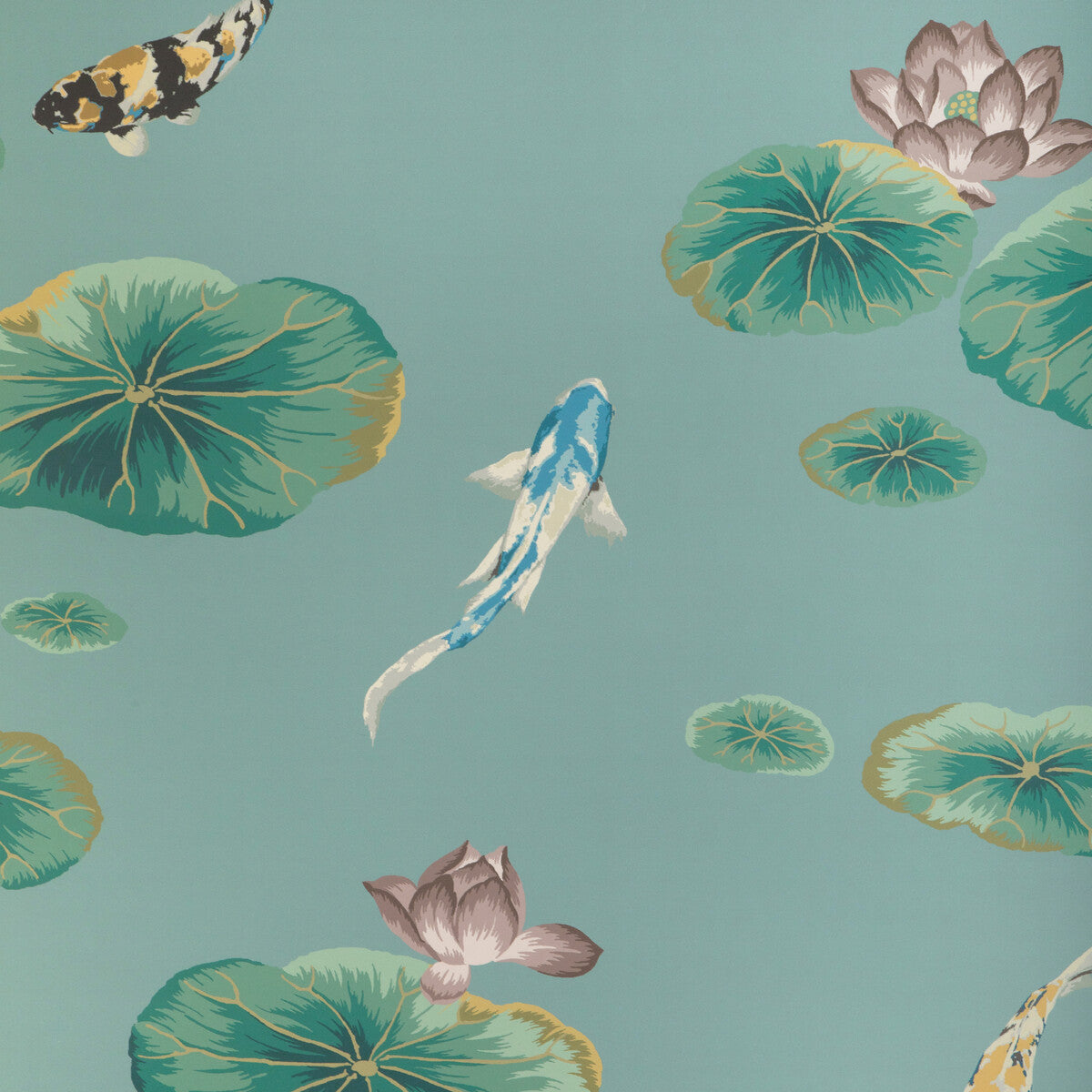 Kravet Couture Lotus Pond Wp Sage Wallpaper