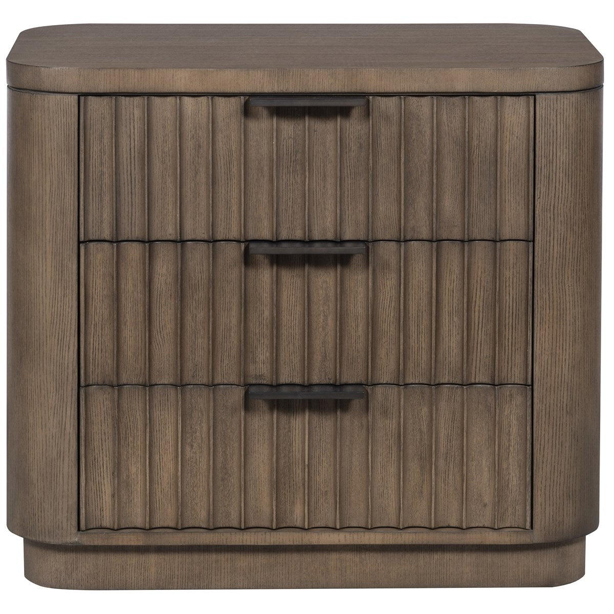 Vanguard Furniture Grandhaven Flaxen Stone Fluted Front Nightstand