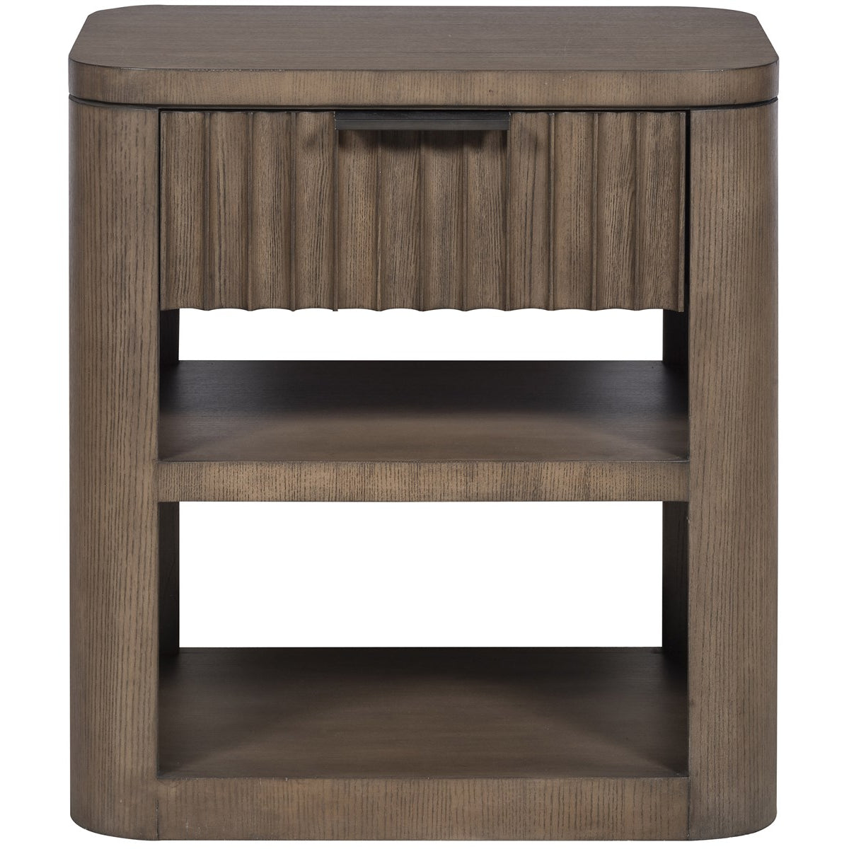 Vanguard Furniture Grandhaven Flaxen Stone Fluted Front Nightstand