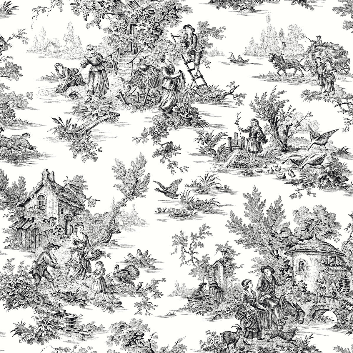 Toiles Resource Library x Kravet Design W4235-8 Wallpaper