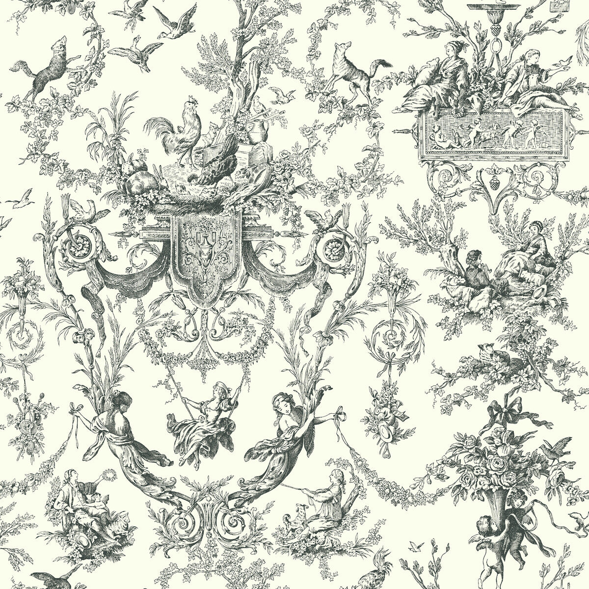 Toiles Resource Library x Kravet Design W4236-8 Wallpaper