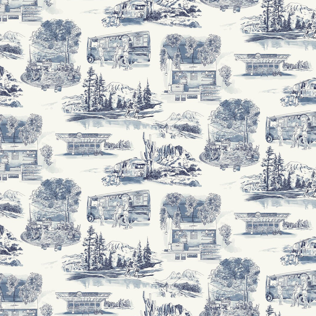 Toiles Resource Library x Kravet Design W4245-51 Wallpaper