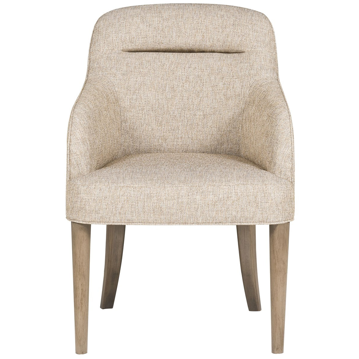 Vanguard Furniture Grandhaven Karmel Sandstone Fabric/Flaxen Stone Dining Arm Chair