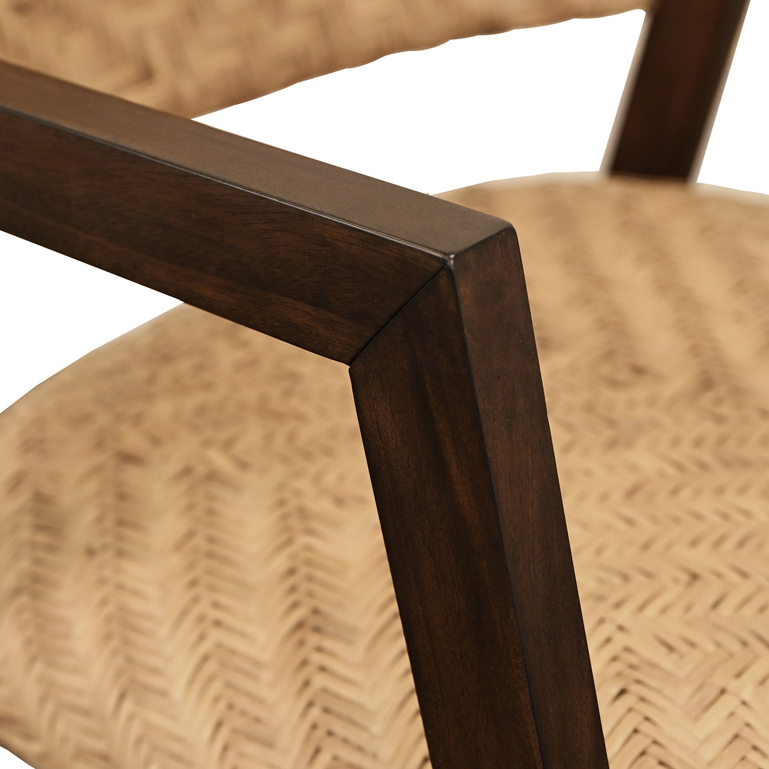 Worlds Away Walter Rattan Dining Chair