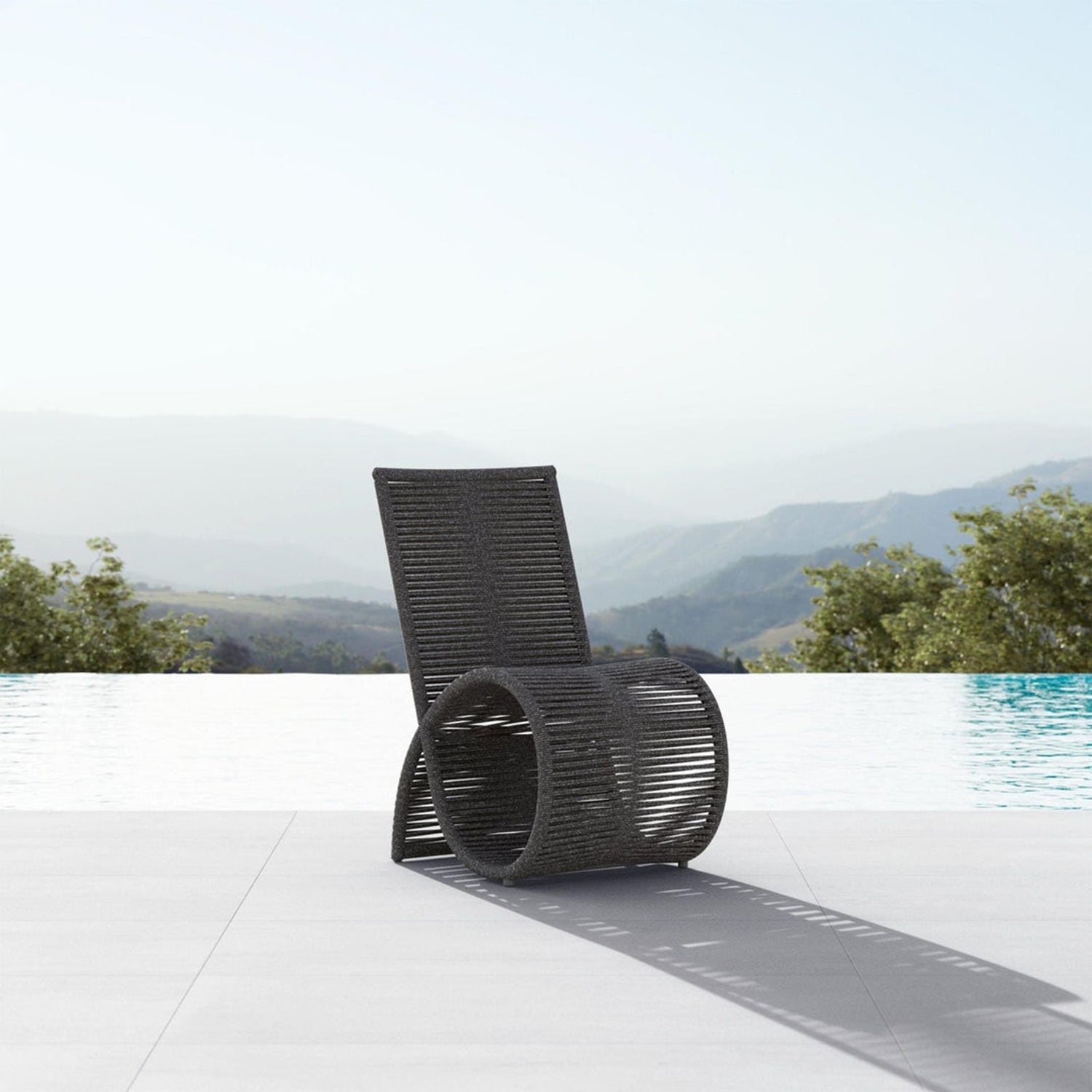 Azzuro Living Wave Dining Chair Set of 2