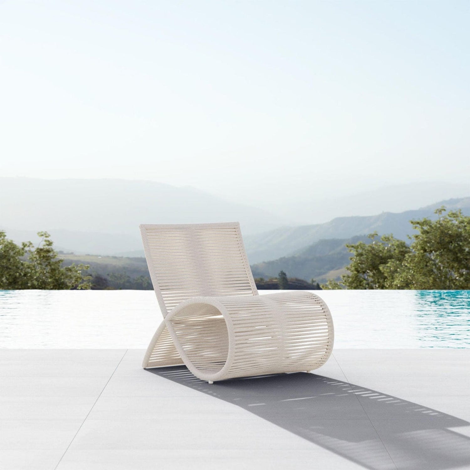 Azzuro Living Wave Club Chair Set of 2