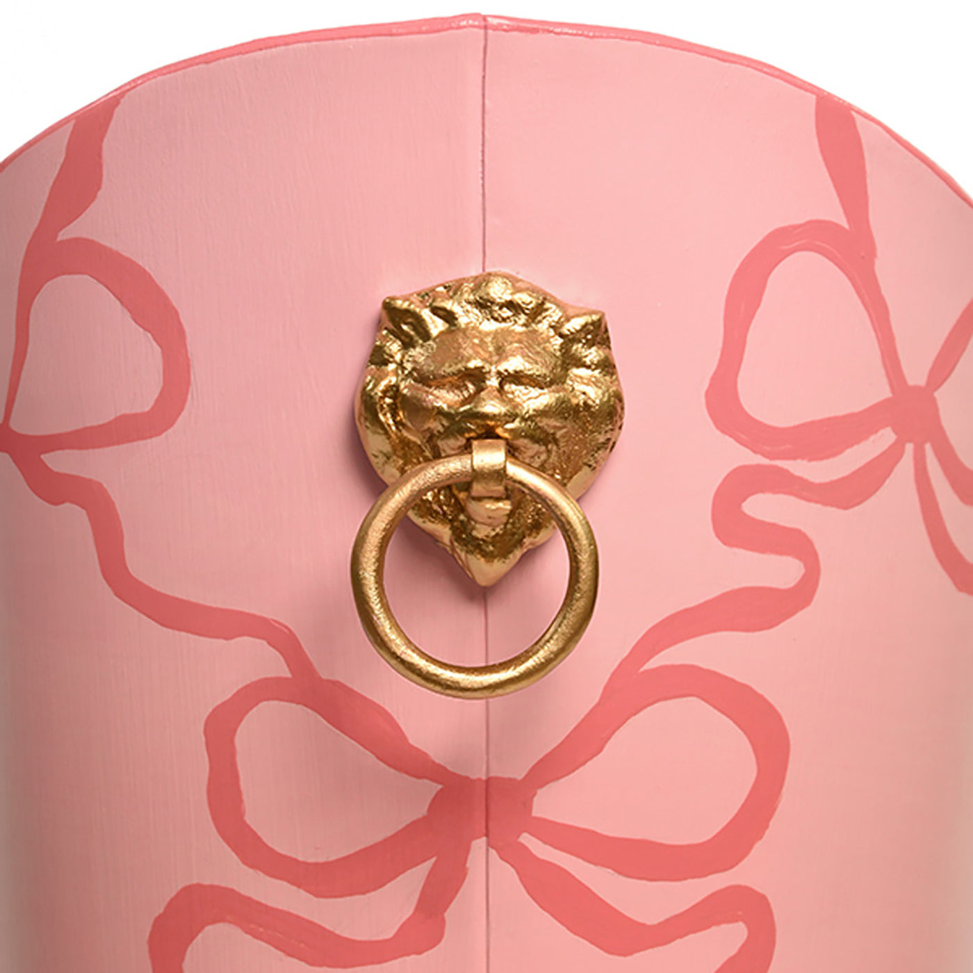 Worlds Away Small Wastebasket