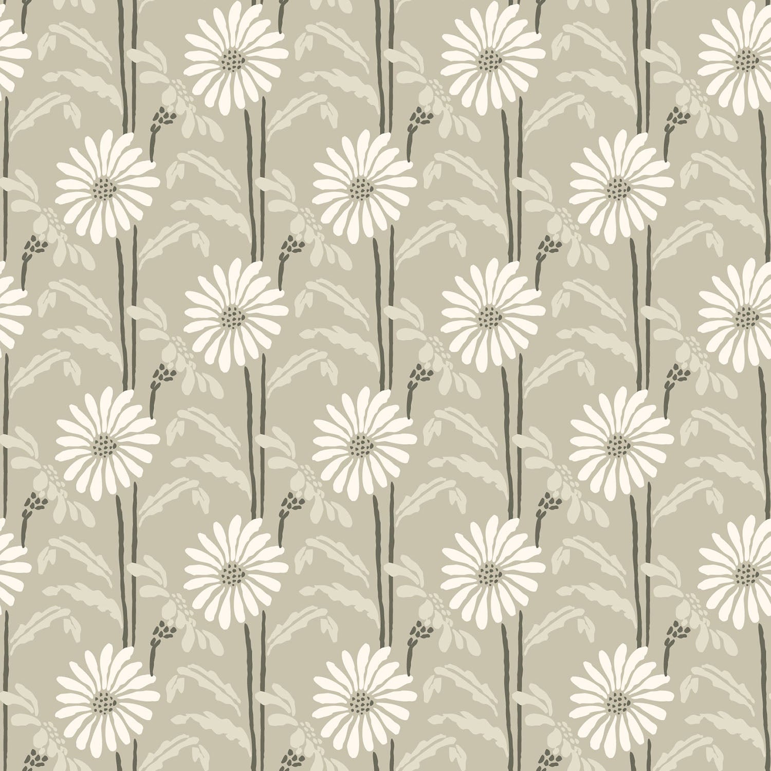 Mitchell Black Woodland Bloom Wallpaper