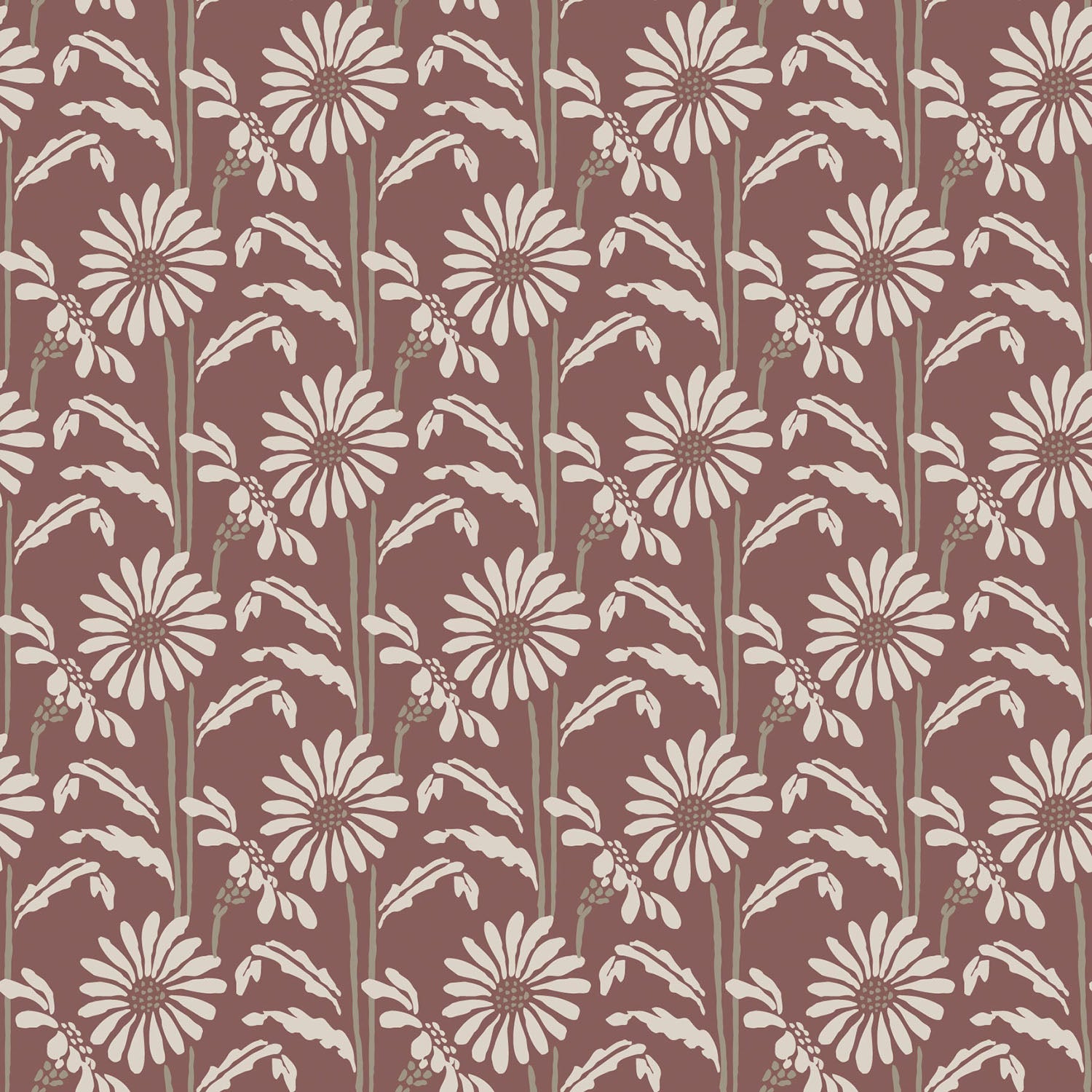 Mitchell Black Woodland Bloom Wallpaper