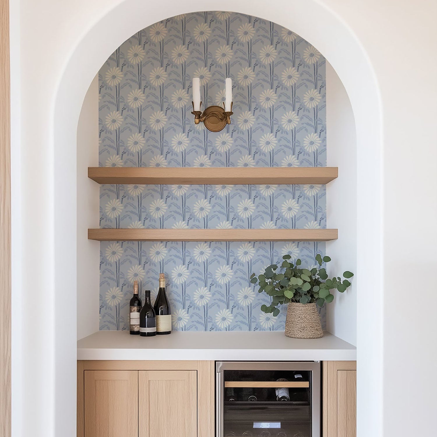 Mitchell Black Woodland Bloom Wallpaper