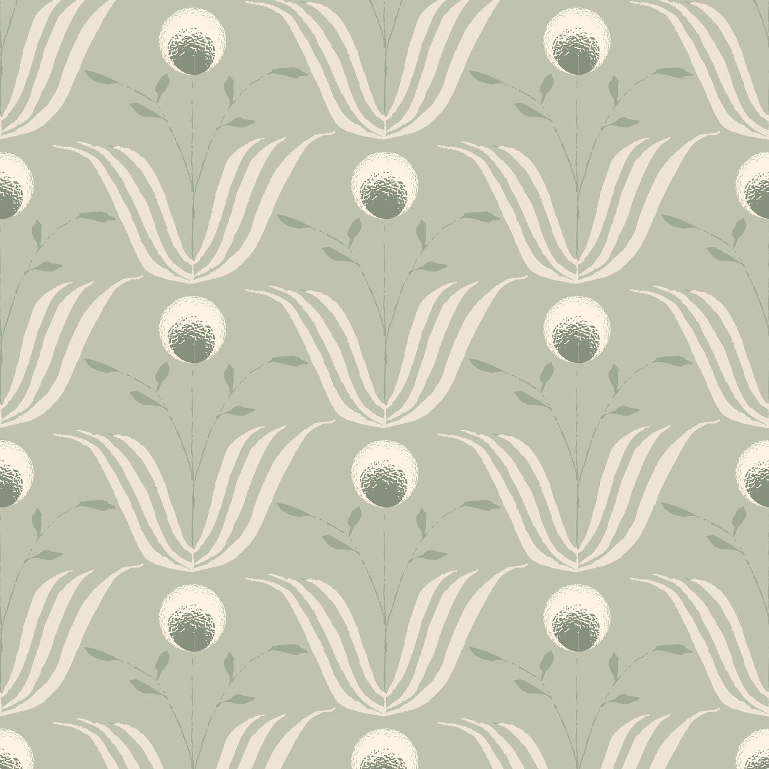 Mitchell Black Spring Bloom Wallpaper