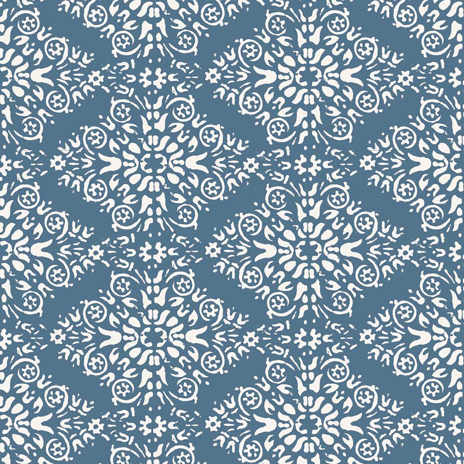 Mitchell Black Timbre Damask Wallpaper