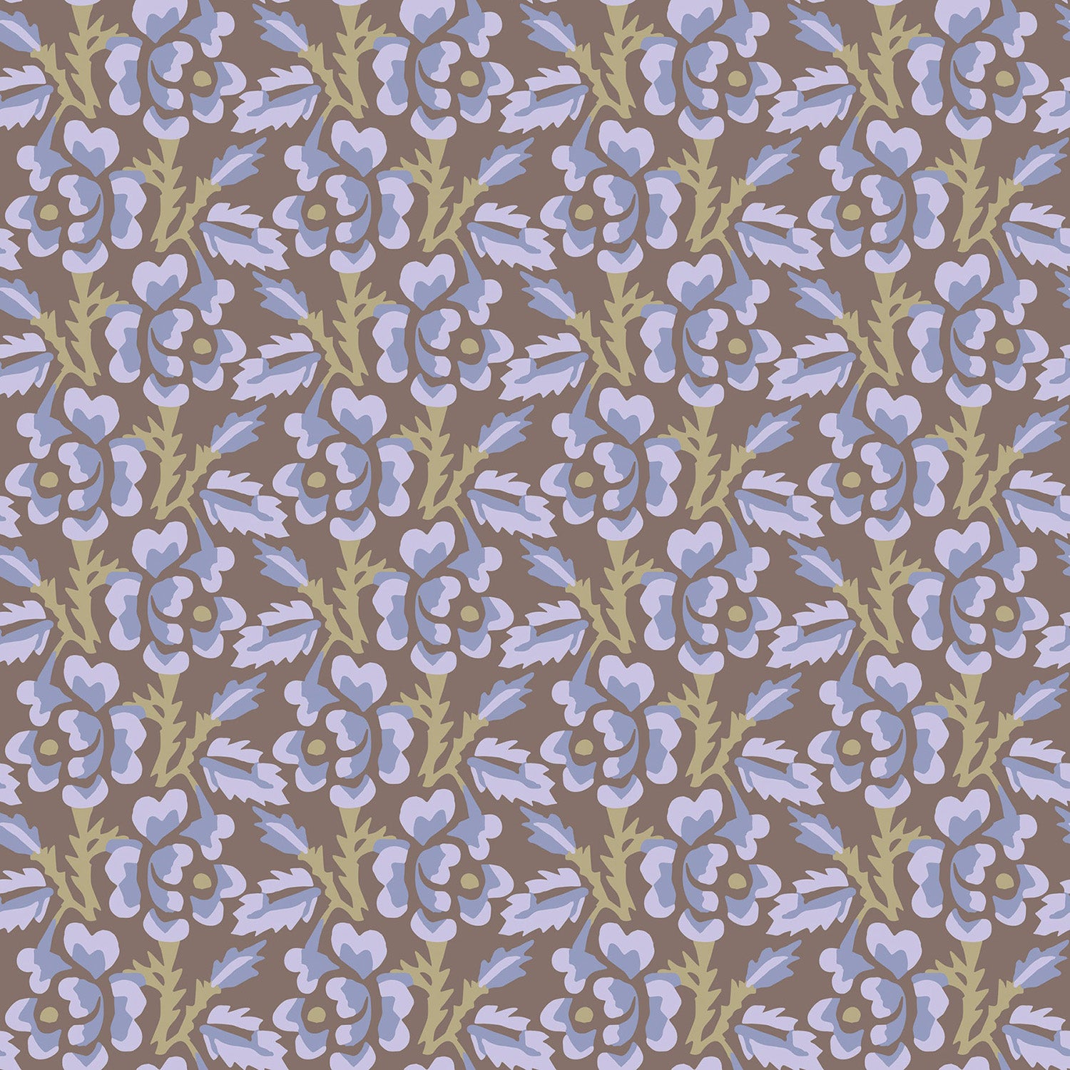 Mitchell Black Thorn & Blossom Wallpaper