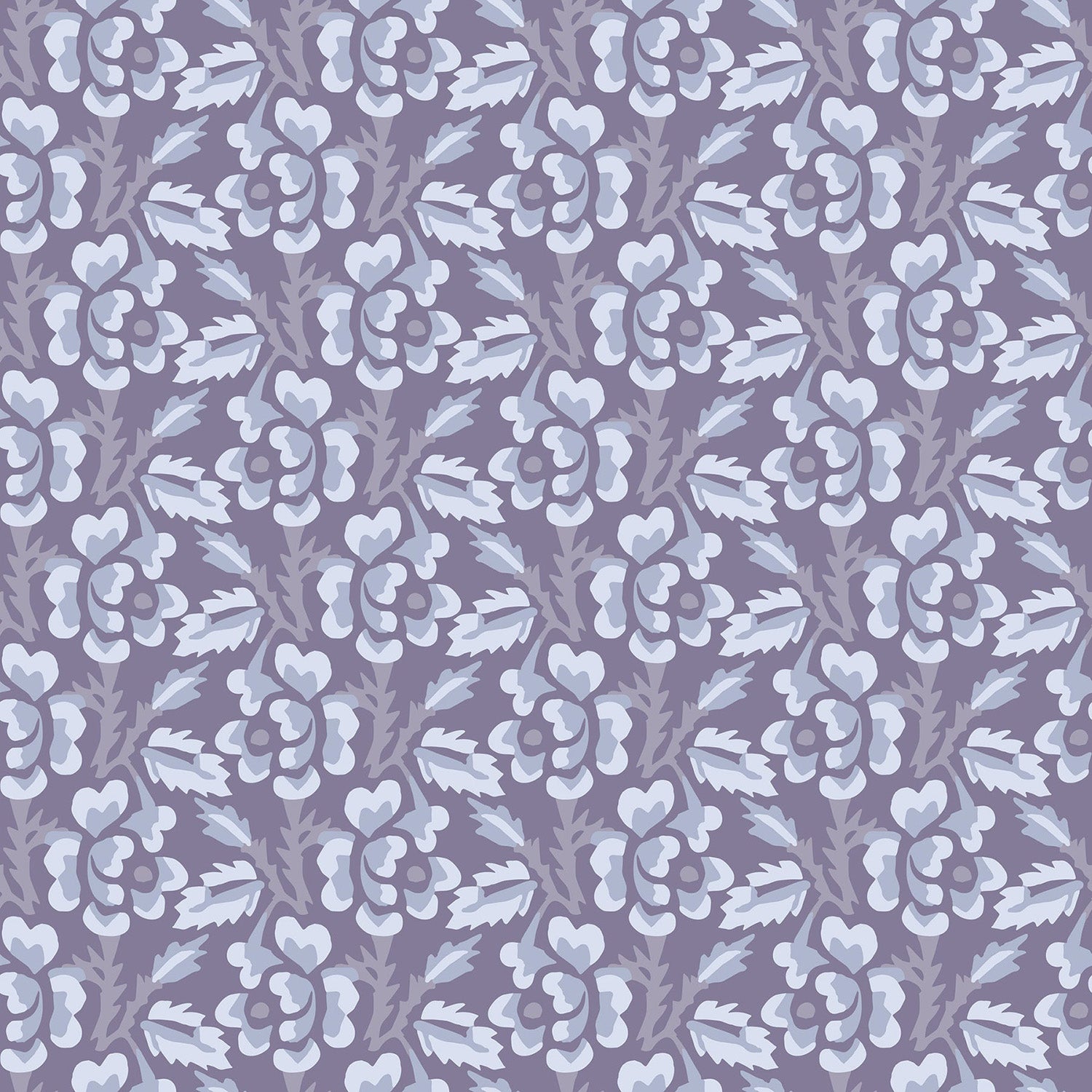 Mitchell Black Thorn & Blossom Wallpaper