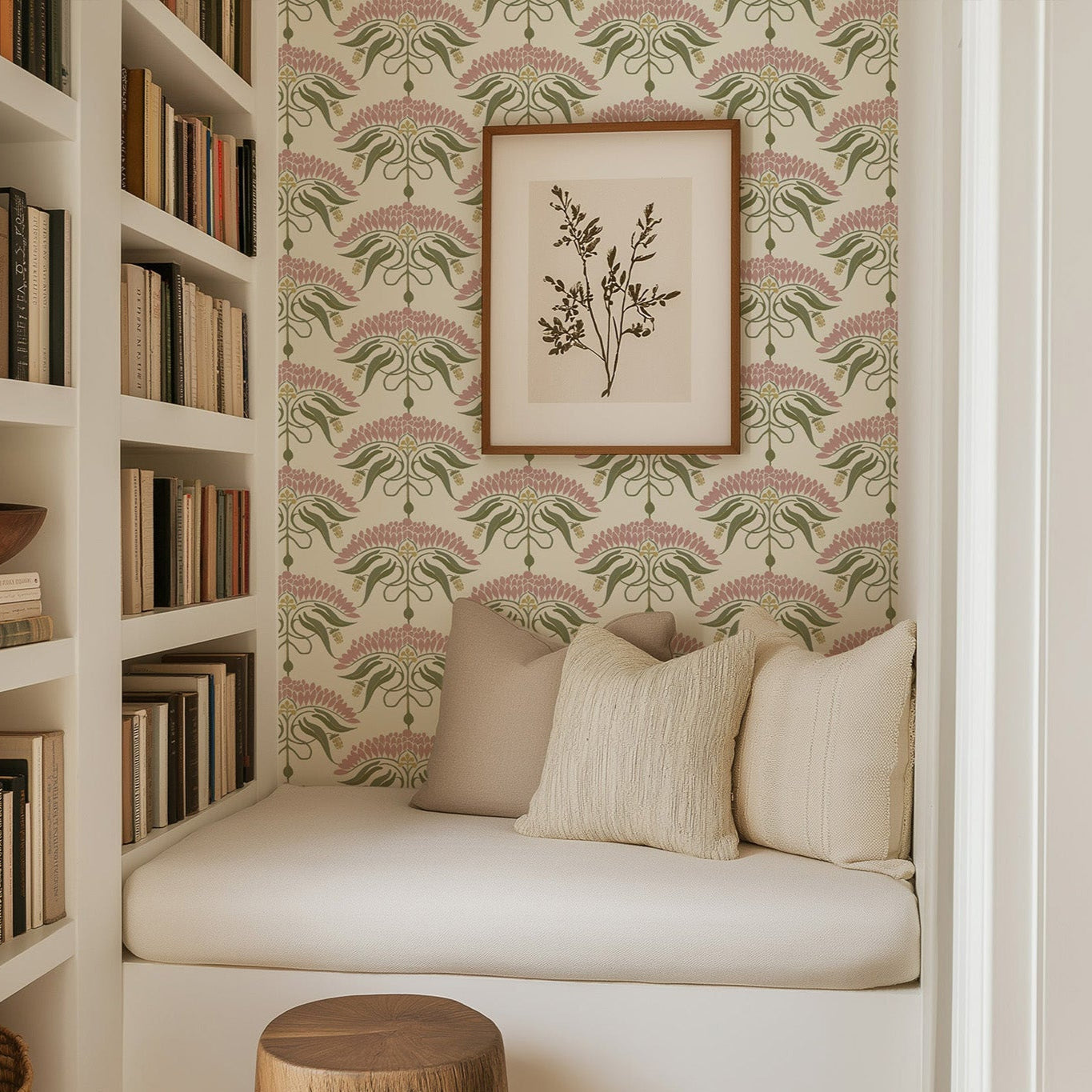 Mitchell Black Fleur de Reve Wallpaper