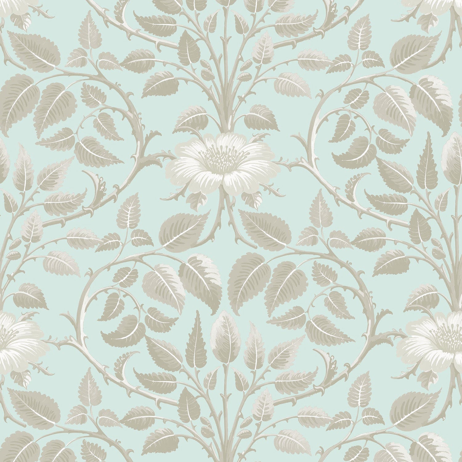 Mitchell Black Garden Vine Wallpaper