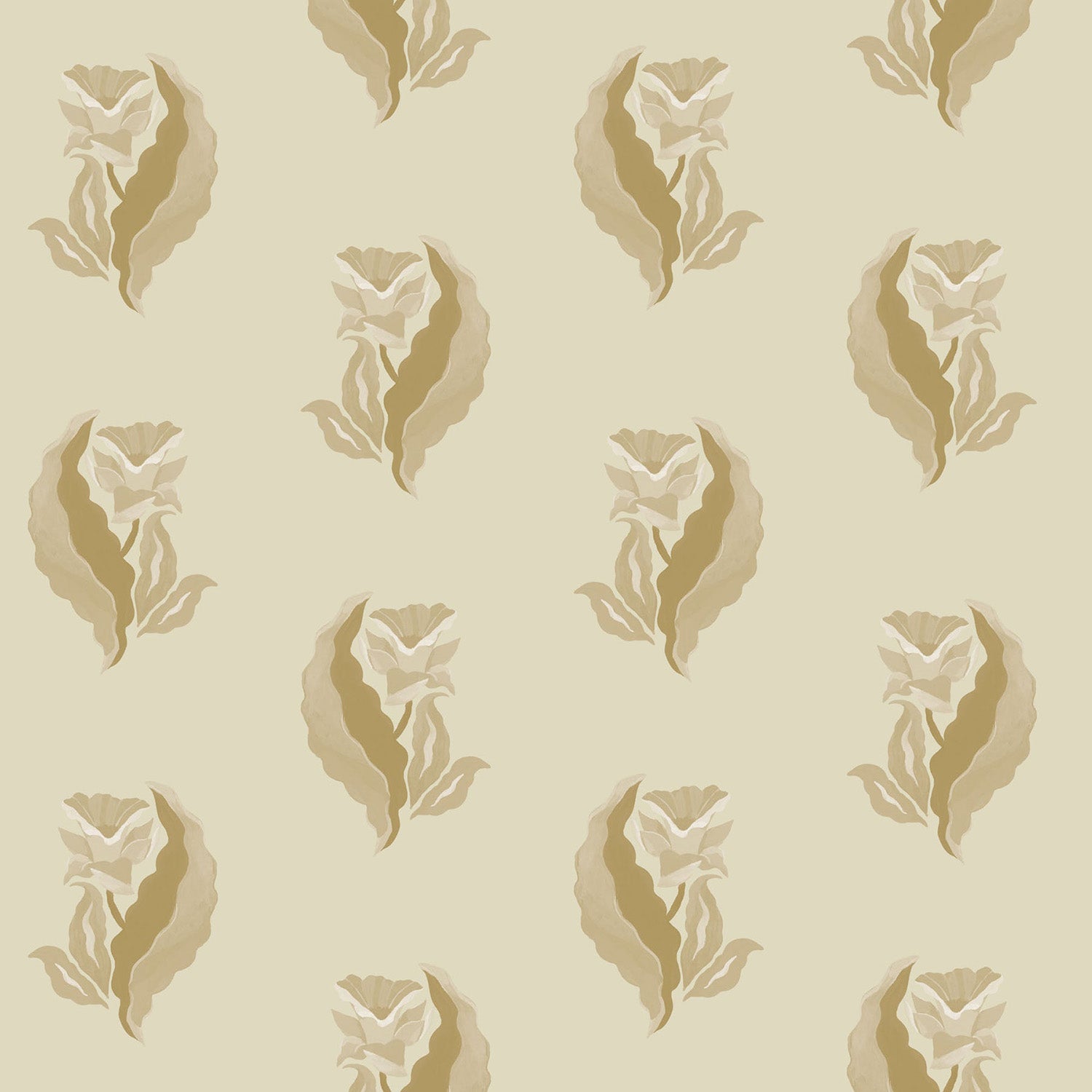 Mitchell Black Morning Glory Wallpaper