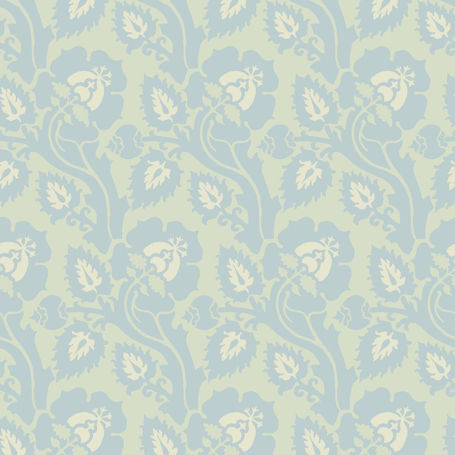 Mitchell Black Paisley Briar Wallpaper