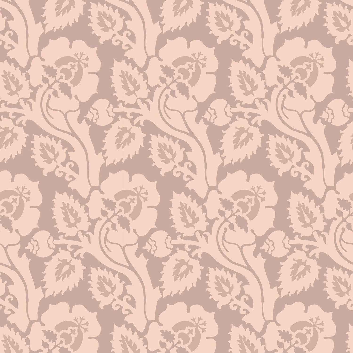 Mitchell Black Paisley Briar Wallpaper