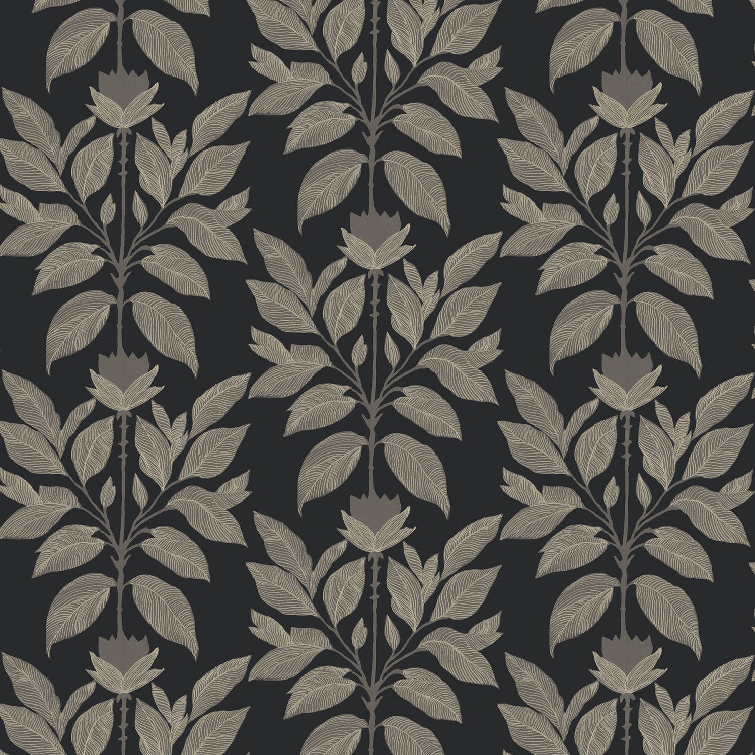 Mitchell Black Wayward Petal Wallpaper