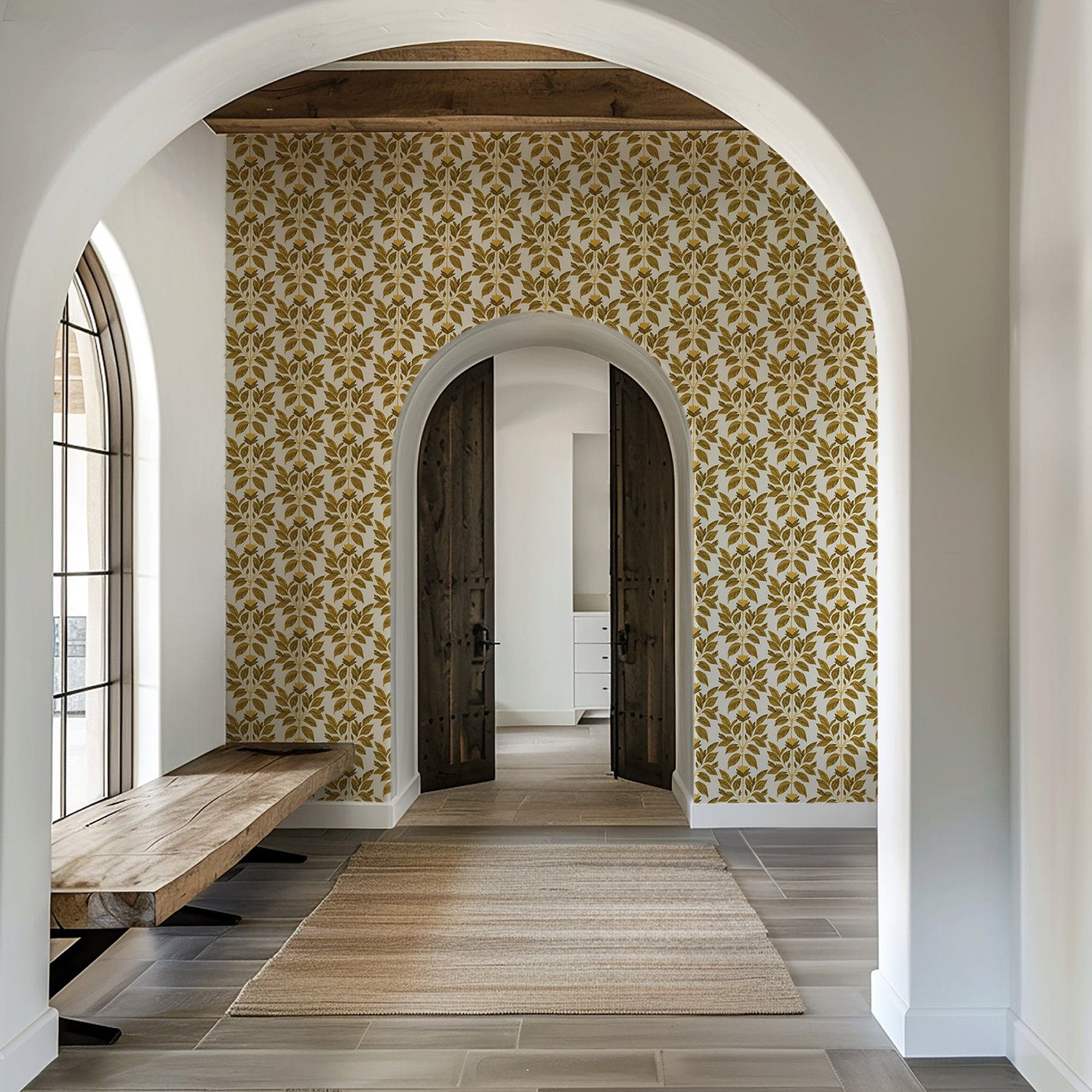 Mitchell Black Wayward Petal Wallpaper