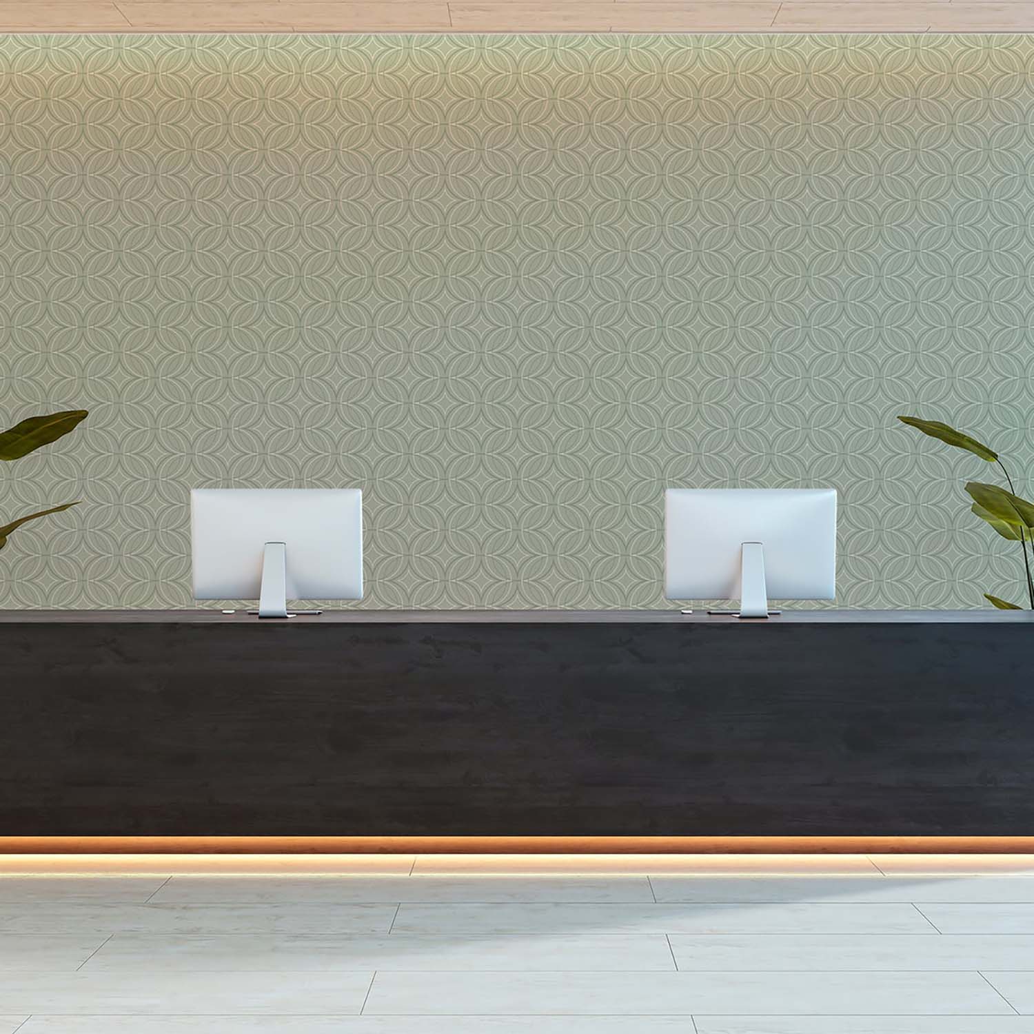 Mitchell Black Glint Point Wallpaper