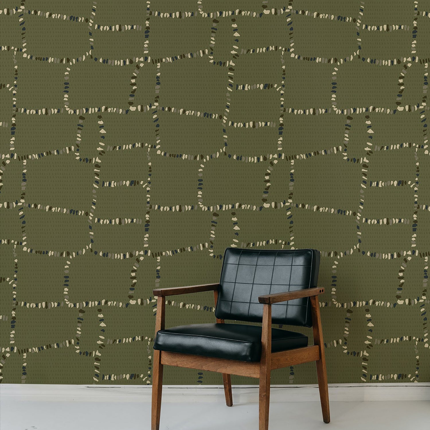 Mitchell Black x Forbes + Masters Tulum Ruins Wallpaper