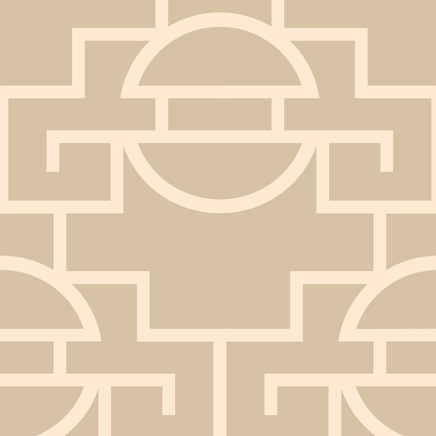 Mitchell Black Vintage Lattice Wallpaper