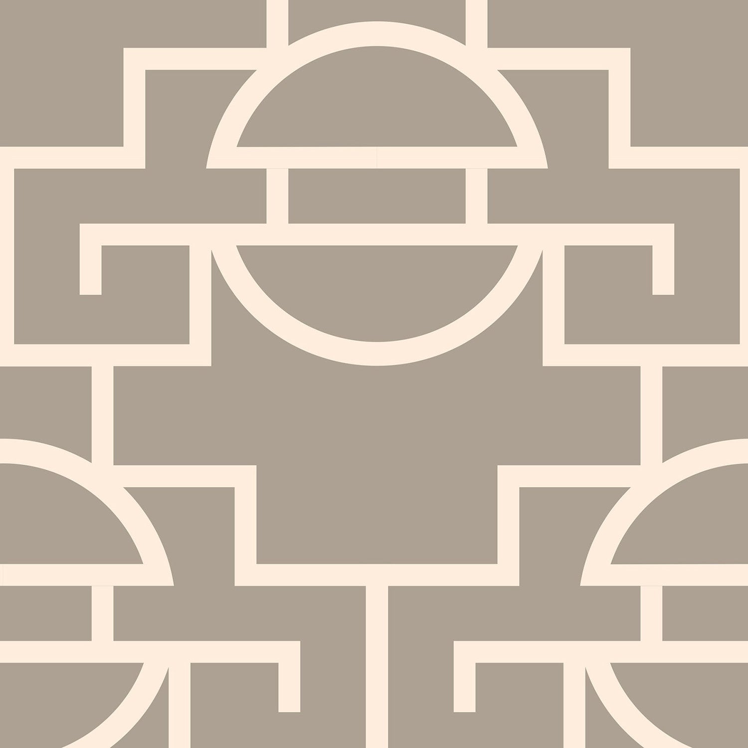 Mitchell Black Vintage Lattice Wallpaper