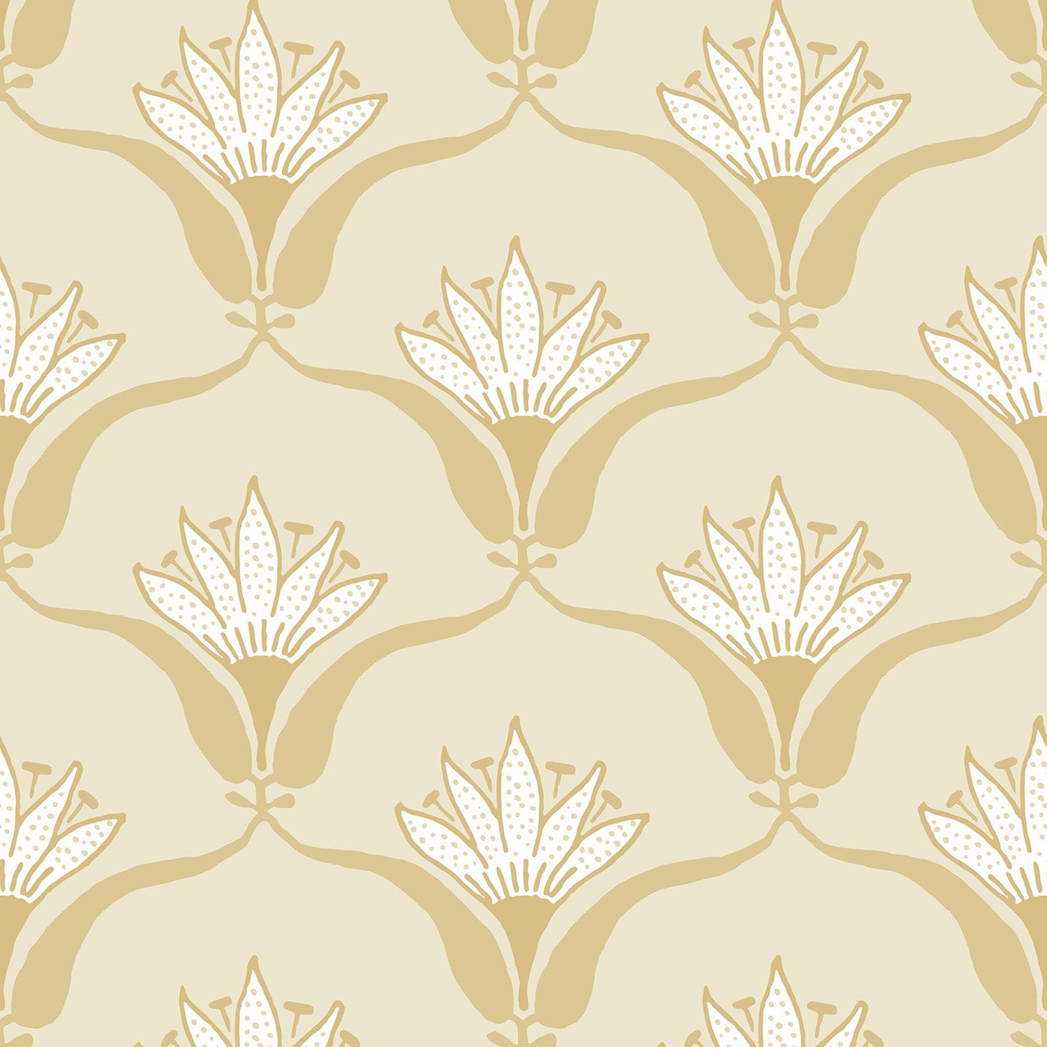 Mitchell Black Wallflower Wallpaper