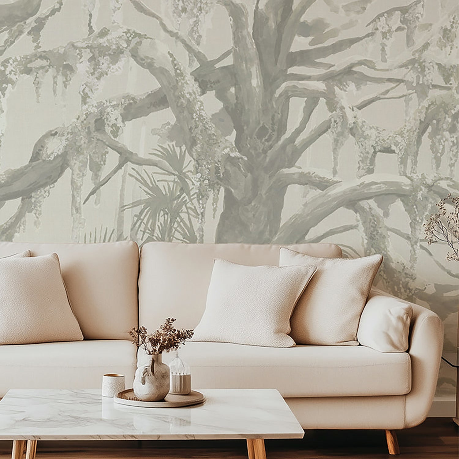 Mitchell Black x Megan Molten Kiawah Oaks Mural Wallpaper