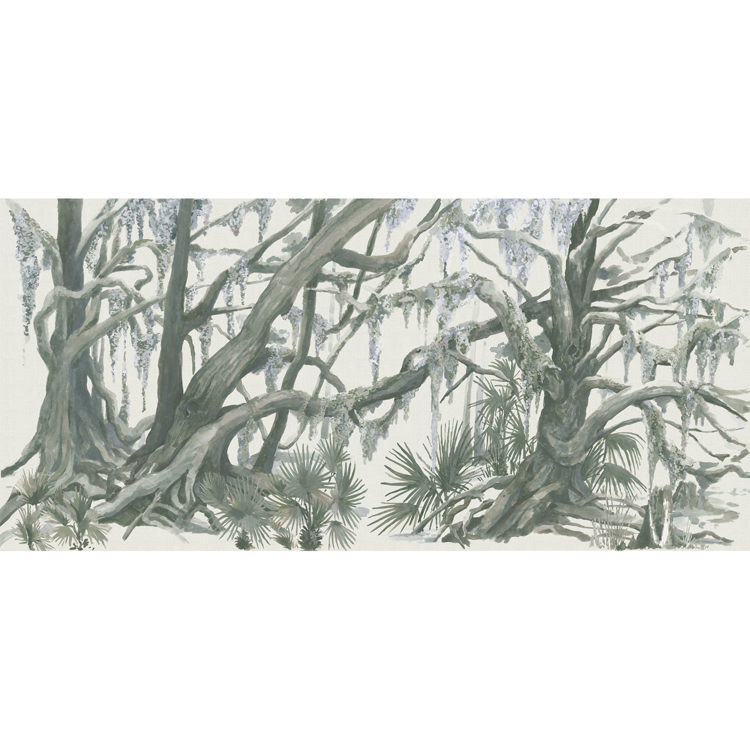 Mitchell Black x Megan Molten Kiawah Oaks Mural Wallpaper