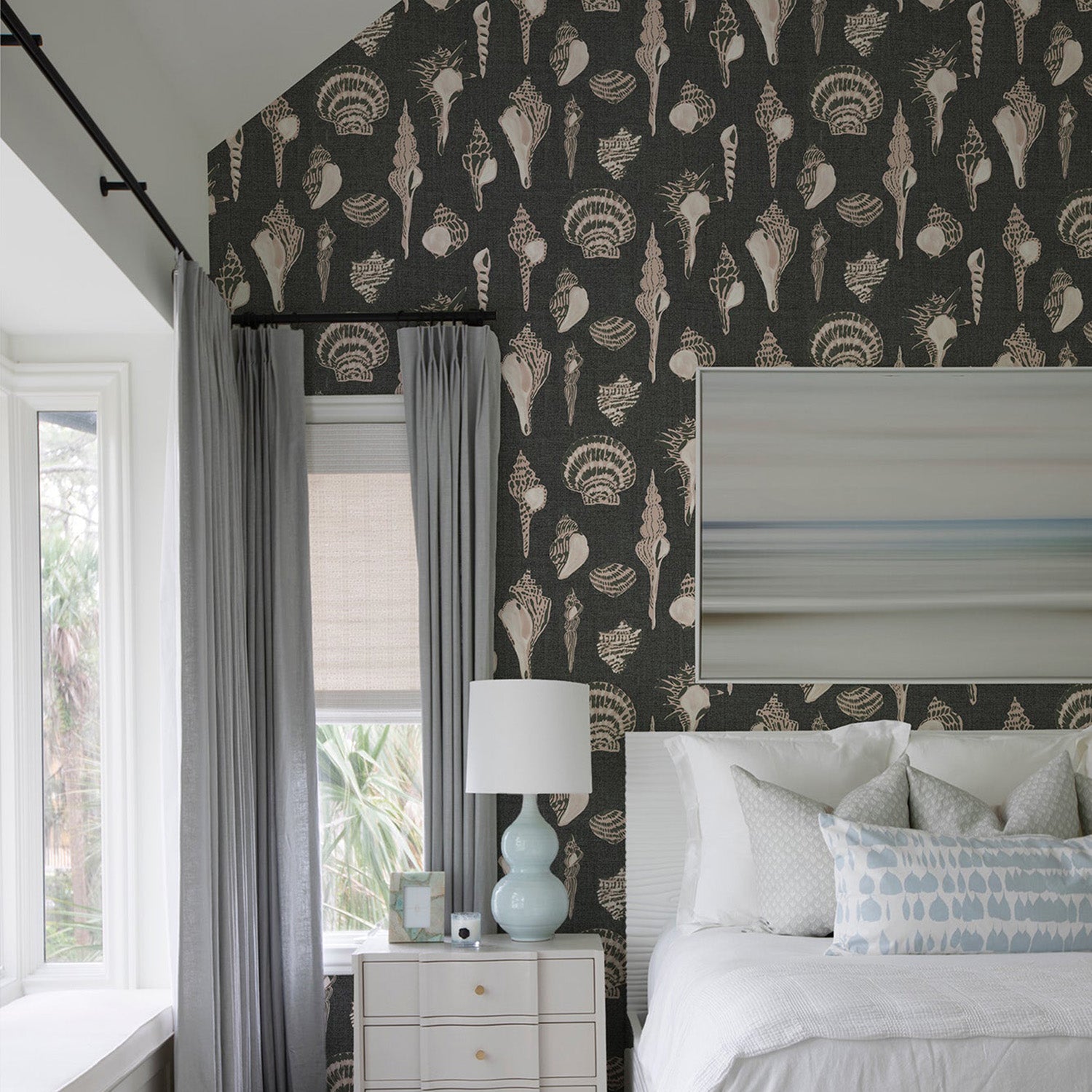 Mitchell Black x Megan Molten Sullivan's Island Shells Wallpaper