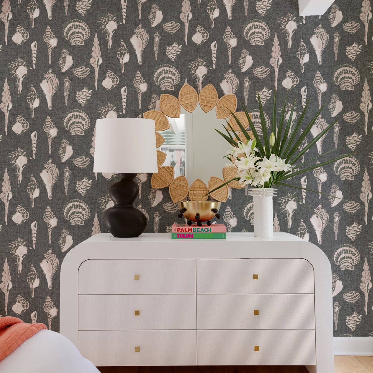 Mitchell Black x Megan Molten Sullivan's Island Shells Wallpaper
