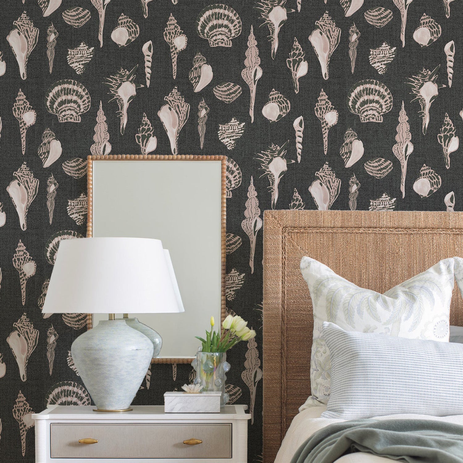 Mitchell Black x Megan Molten Sullivan's Island Shells Wallpaper