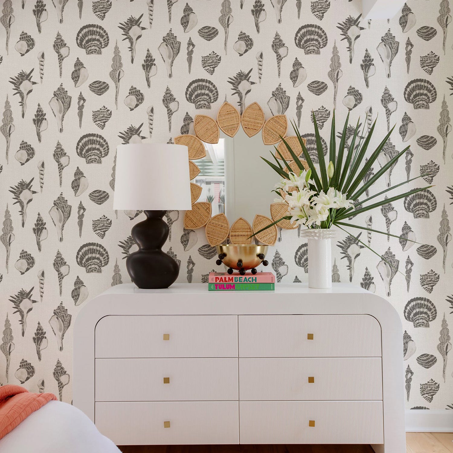 Mitchell Black x Megan Molten Sullivan's Island Shells Wallpaper