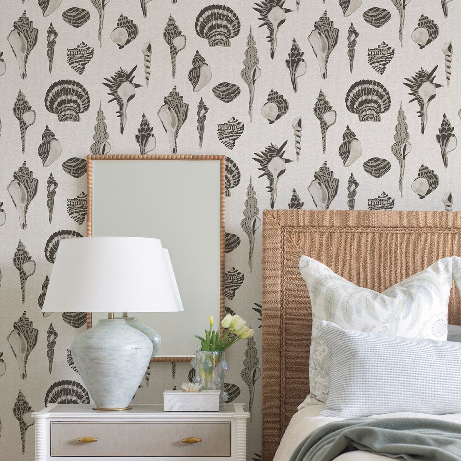 Mitchell Black x Megan Molten Sullivan's Island Shells Wallpaper