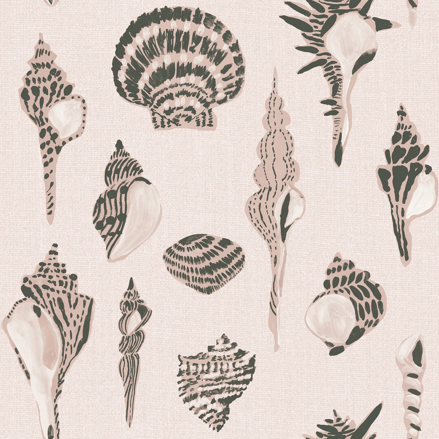 Mitchell Black x Megan Molten Sullivan's Island Shells Wallpaper