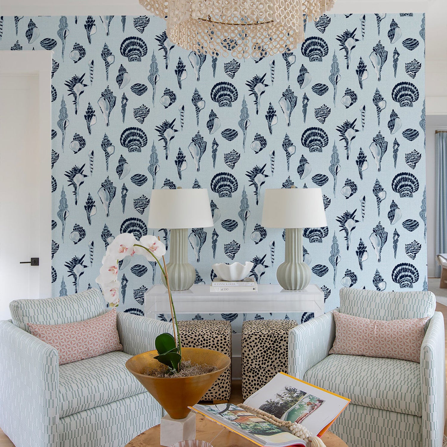 Mitchell Black x Megan Molten Sullivan's Island Shells Wallpaper