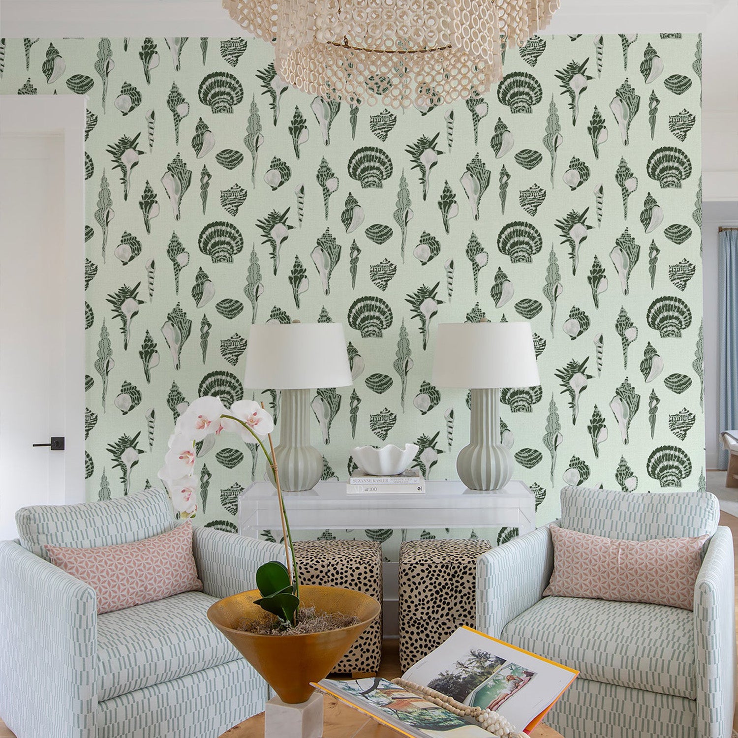Mitchell Black x Megan Molten Sullivan's Island Shells Wallpaper