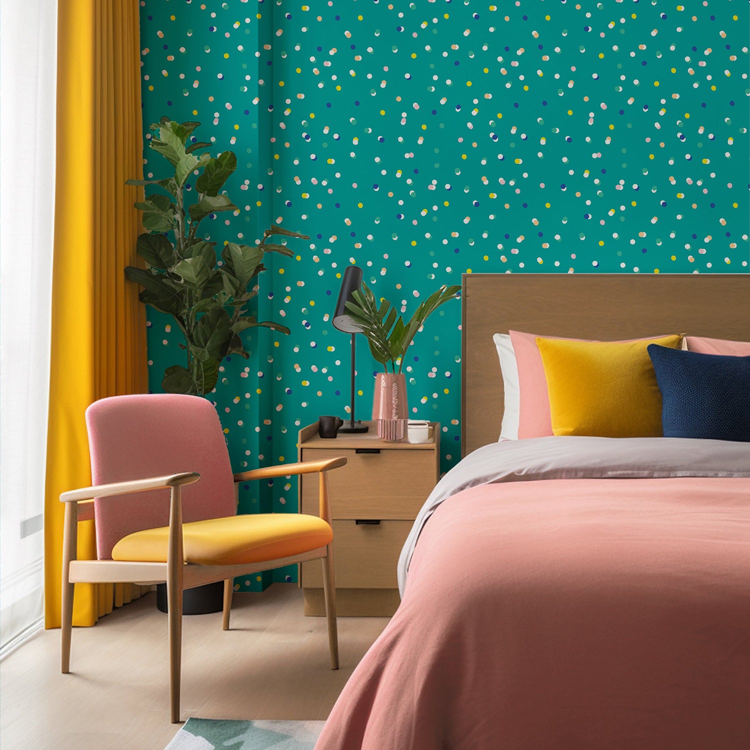 Mitchell Black x Poketo Sprinkles Wallpaper