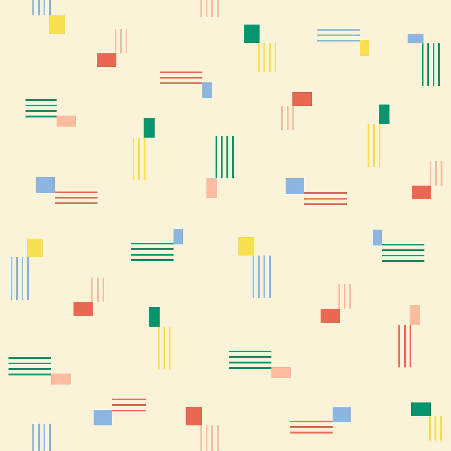 Mitchell Black x Poketo Stripes Wallpaper