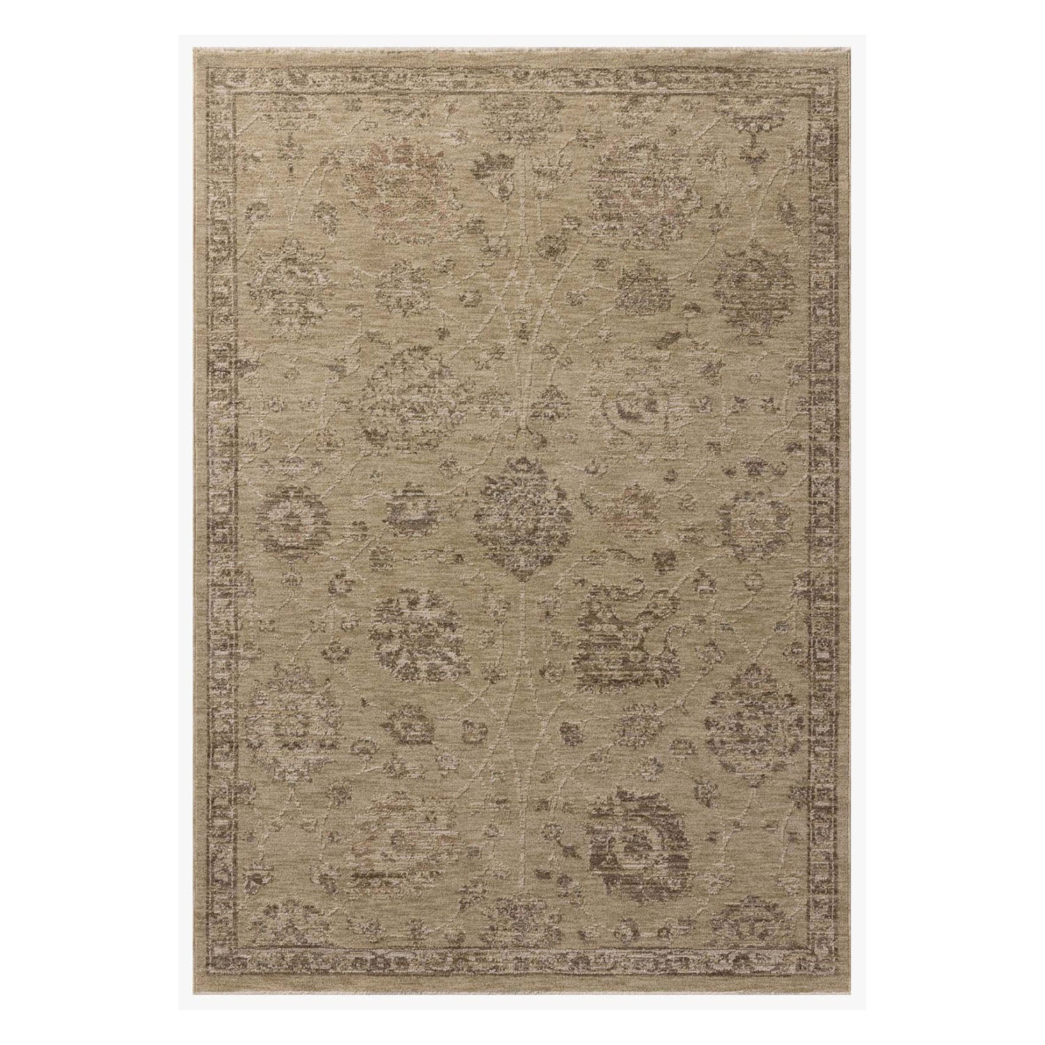 Loloi Willa Wheat/Multi Power Loomed Rug