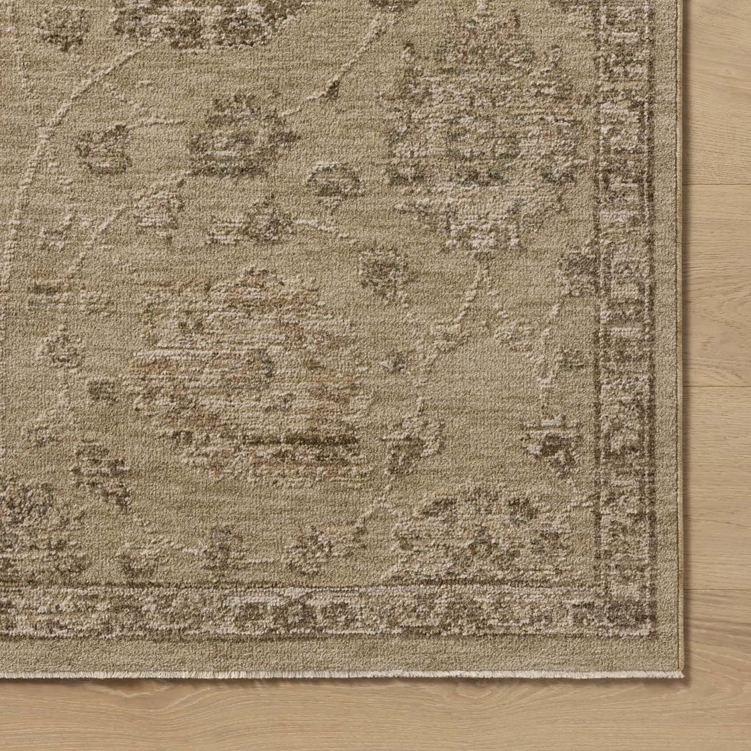 Loloi Willa Wheat/Multi Power Loomed Rug